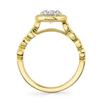 Loreen - Stackable Halo Engagement Ring