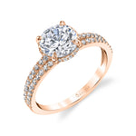 Classic Split Shank Engagement Ring