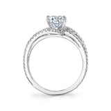 Split Shank Engagement Ring