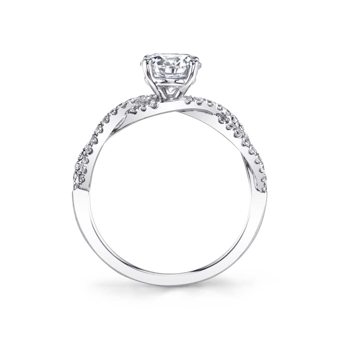 Celeste - Spiral Engagement Ring