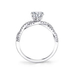 Celeste - Spiral Engagement Ring