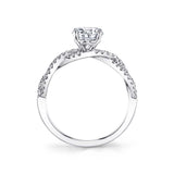 Celeste - Spiral Engagement Ring