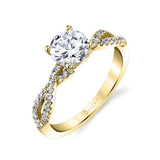 Celeste - Spiral Engagement Ring