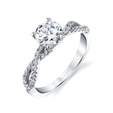 Celeste - Spiral Engagement Ring