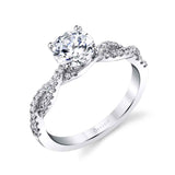 Maeve - Spiral Engagement Ring