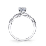 Maeve - Spiral Engagement Ring