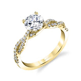 Maeve - Spiral Engagement Ring