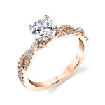 Maeve - Spiral Engagement Ring