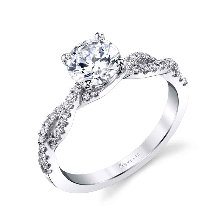 Maeve - Spiral Engagement Ring