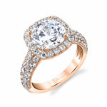 Halo Engagement Ring