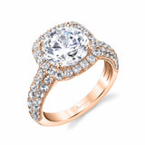 Halo Engagement Ring