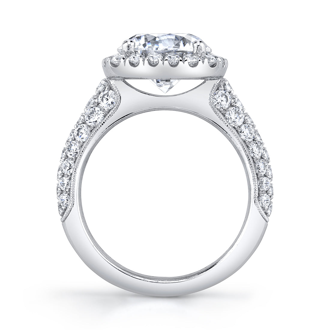 Halo Engagement Ring