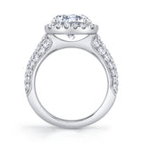 Halo Engagement Ring
