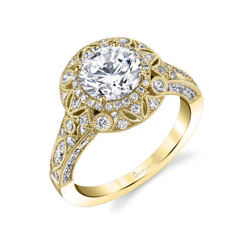 Thea - Vintage Inspired Engagement Ring