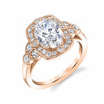 Halo Engagement Ring