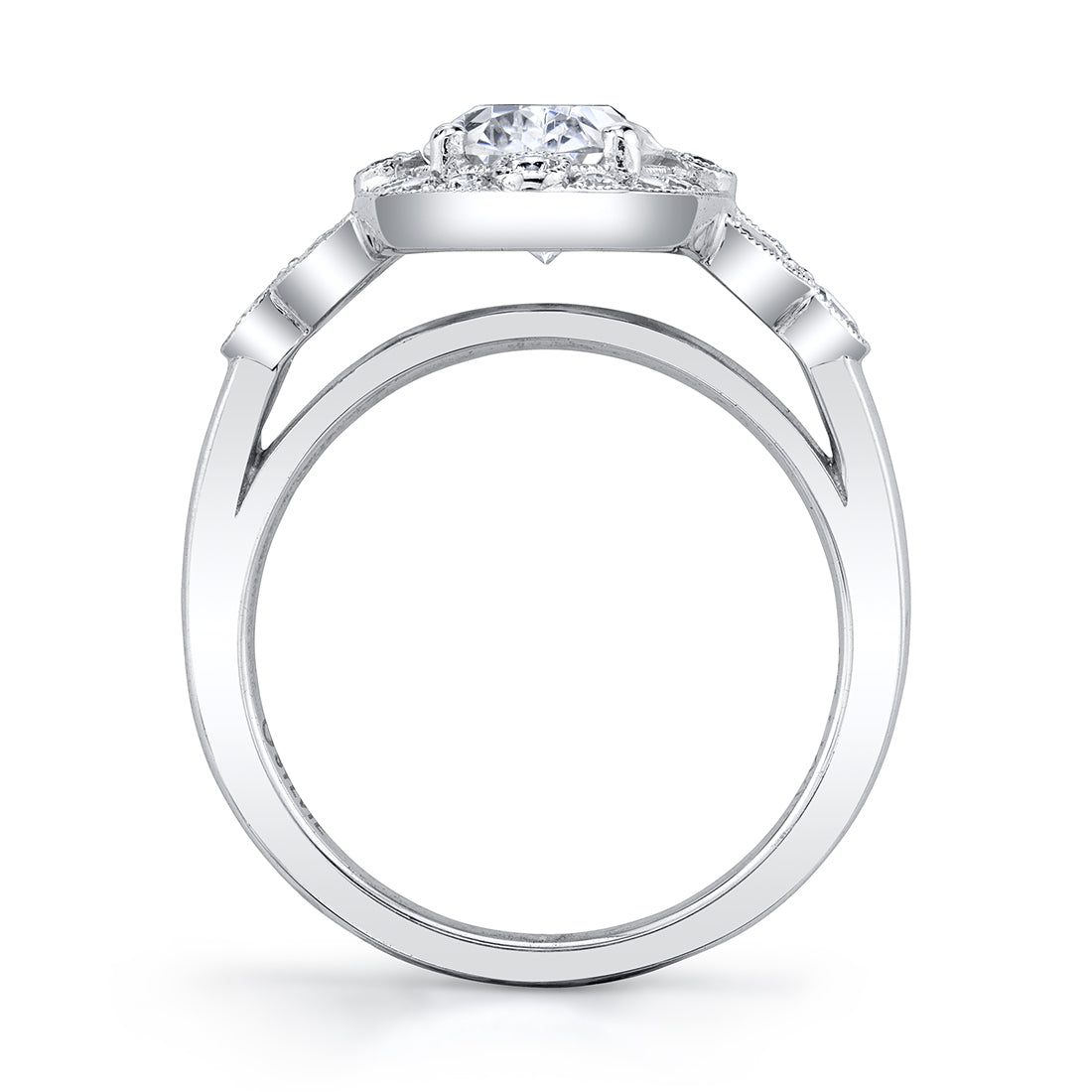Halo Engagement Ring
