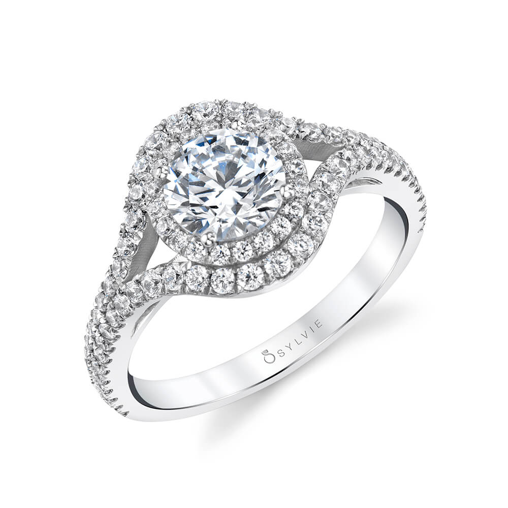 Split Shank Engagement Ring