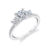 3 Stone Engagement Ring - Gemma
