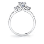 3 Stone Engagement Ring - Gemma