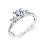3 Stone Engagement Ring - Gemma