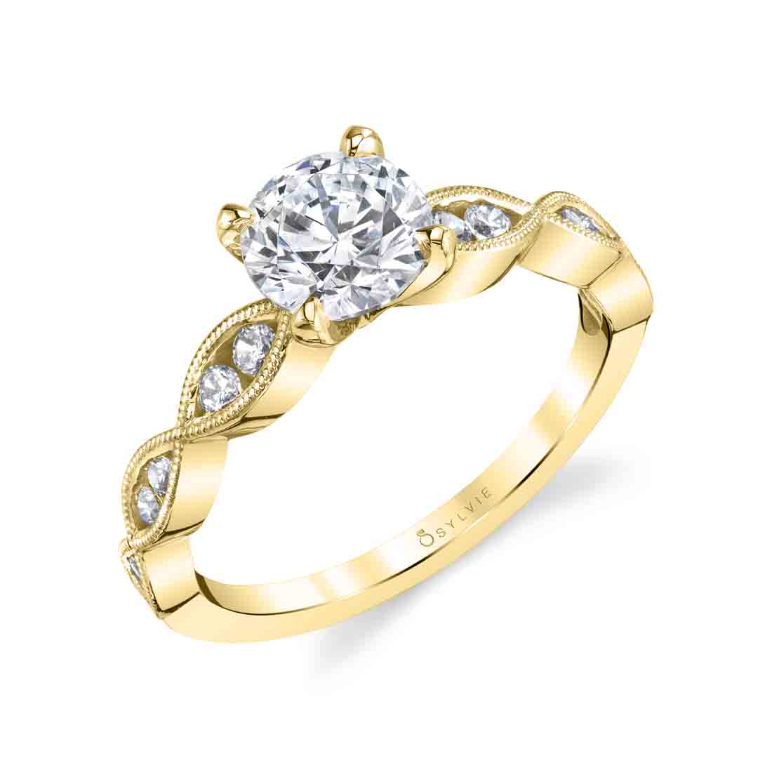 Vintage Inspired Engagement Ring - Harriete