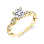 Vintage Inspired Engagement Ring - Harriete