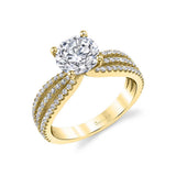 Split Shank Engagement Ring - Amalia