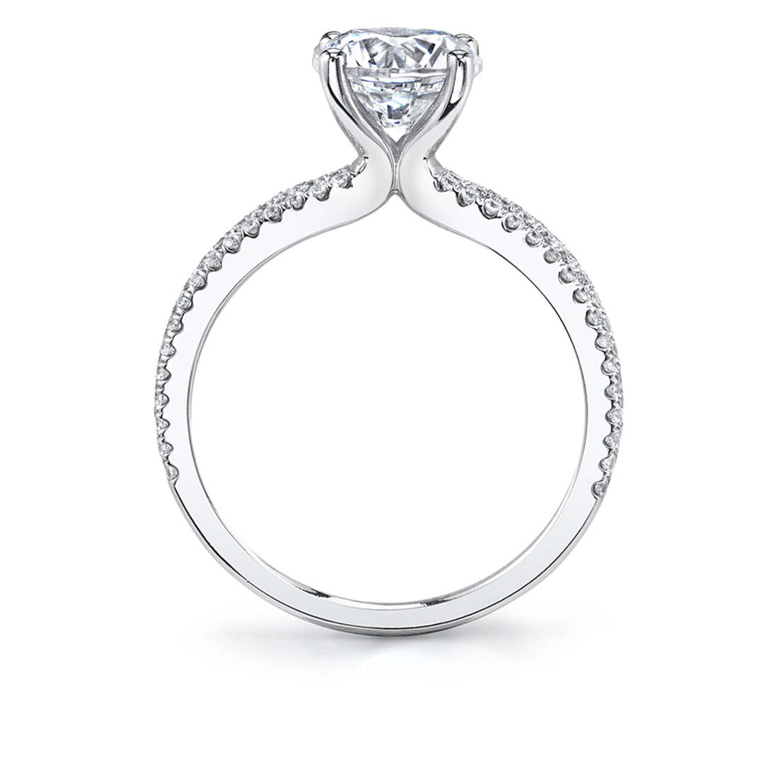 Split Shank Engagement Ring - Amalia