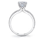 Split Shank Engagement Ring - Amalia
