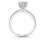 Split Shank Engagement Ring - Amalia