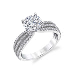 Split Shank Engagement Ring - Amalia