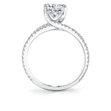 Split Band Engagement Ring - Guiliana