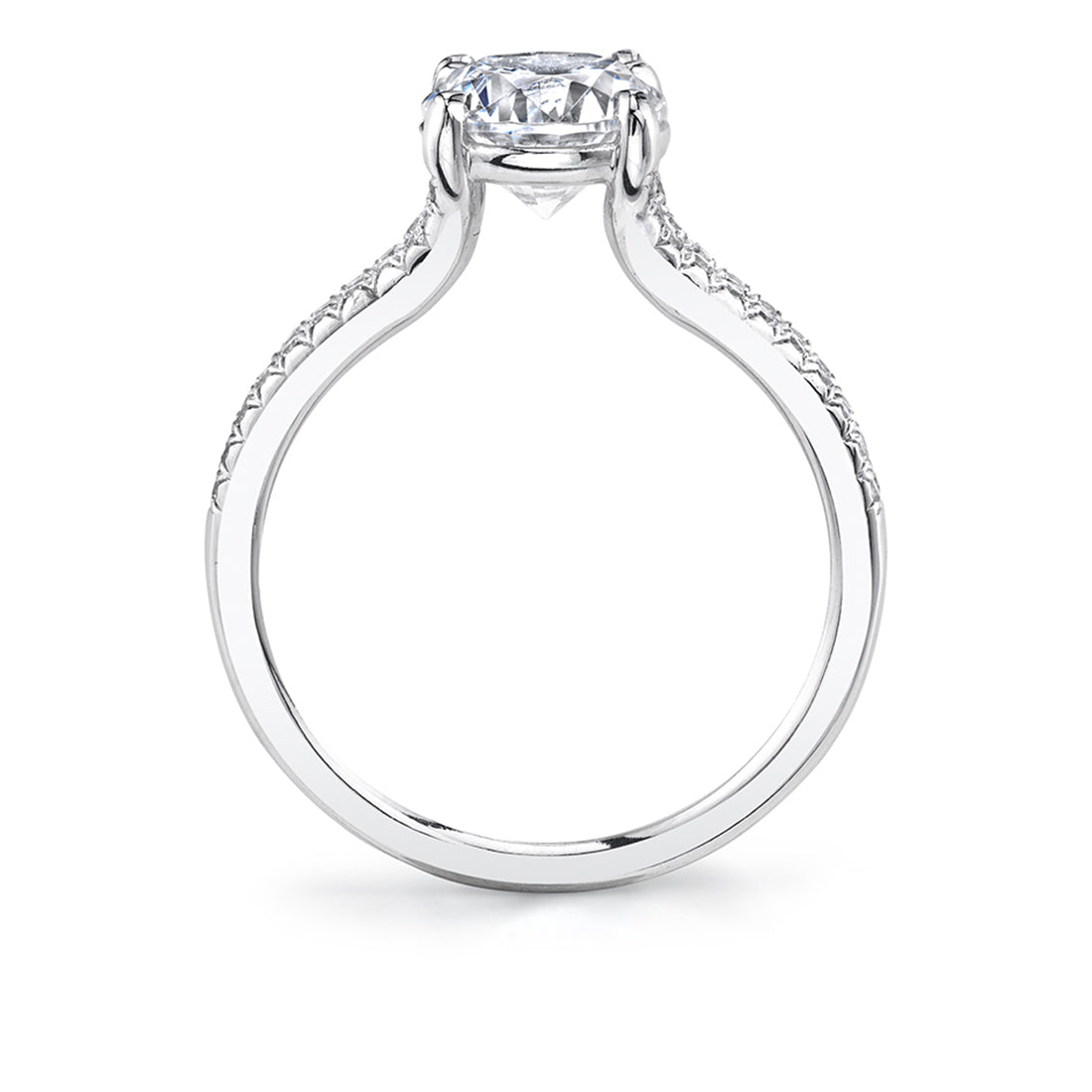 Split Shank Engagement Ring - Analia