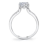 Split Shank Engagement Ring - Analia