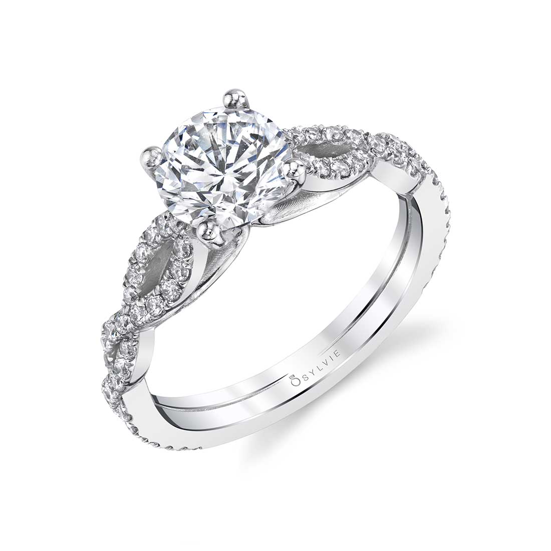 Spiral Engagement Ring - Corrini