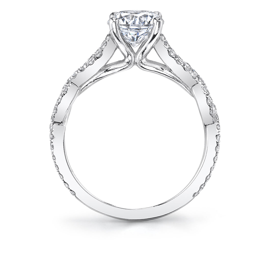 Spiral Engagement Ring - Corrini