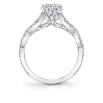 Spiral Engagement Ring - Corrini