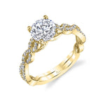 Spiral Engagement Ring - Anine