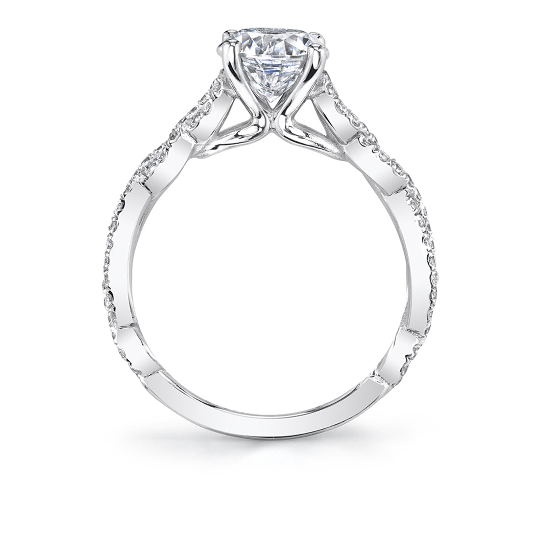 Spiral Engagement Ring - Anine