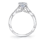 Spiral Engagement Ring - Anine