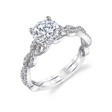 Spiral Engagement Ring - Anine