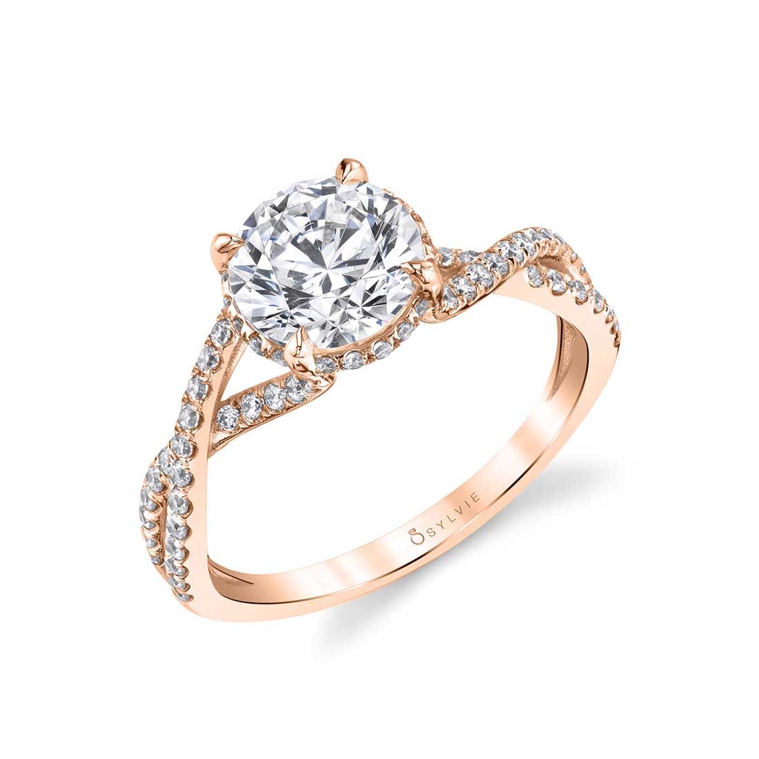 Spiral Engagement Ring - Agnia