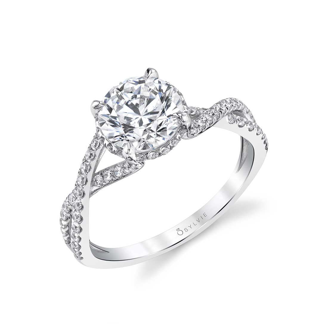 Spiral Engagement Ring - Agnia