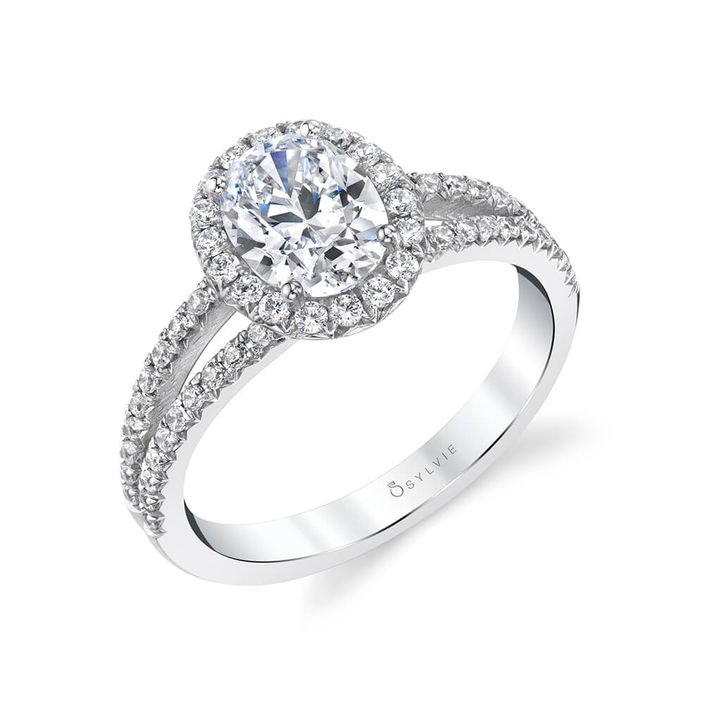 Split Shank Engagement Ring
