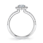 Split Shank Engagement Ring