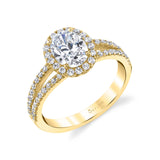 Split Shank Engagement Ring