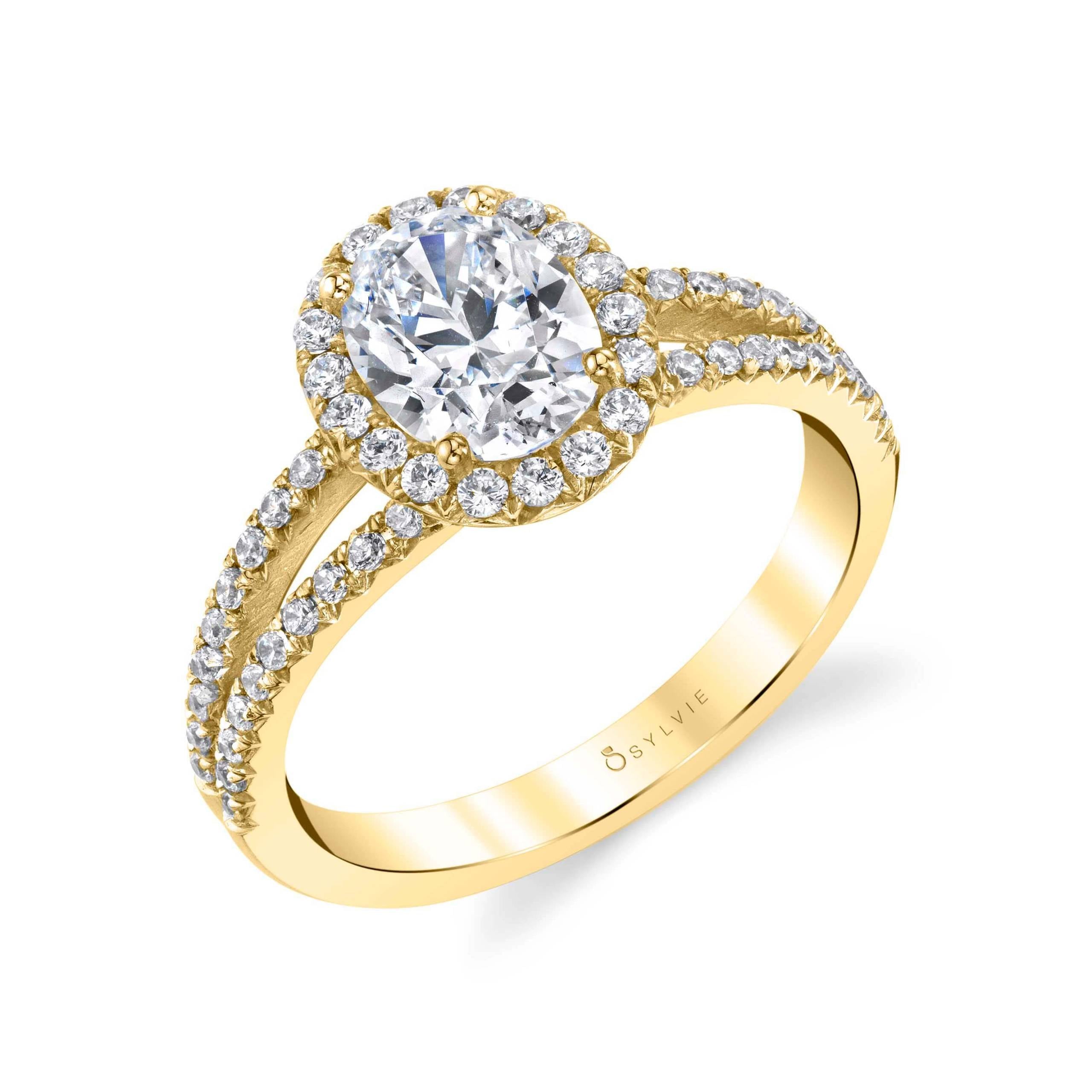 Split Shank Engagement Ring
