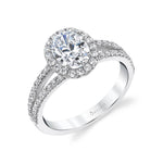 Split Shank Engagement Ring
