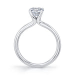 Radiant Cut Solitaire Engagement Ring - Dominique