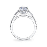 Baguette Engagement Ring - Isla